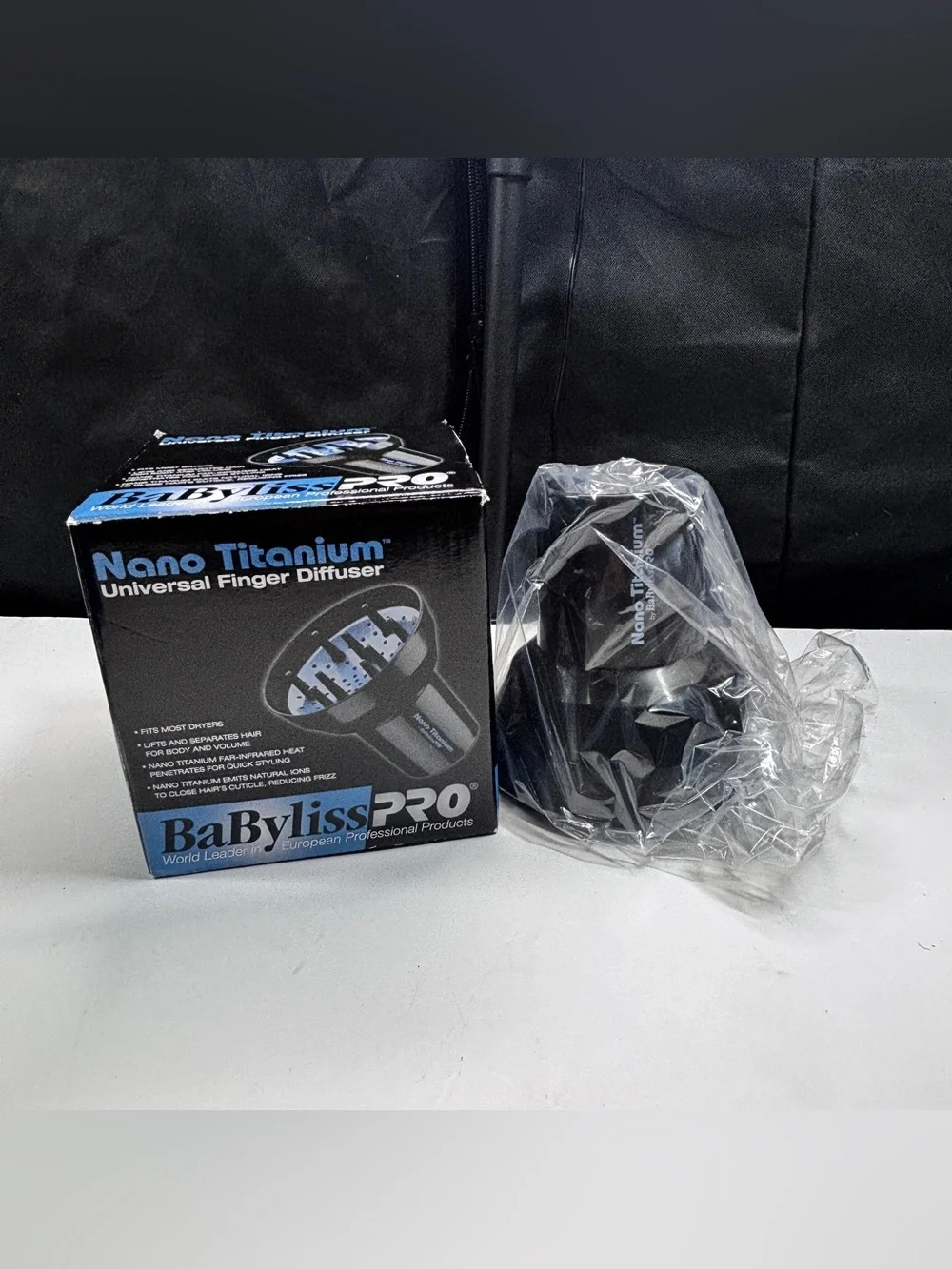 BaByliss PRO Nano Titanium Universal Finger Diffuser - Picture 7 of 12